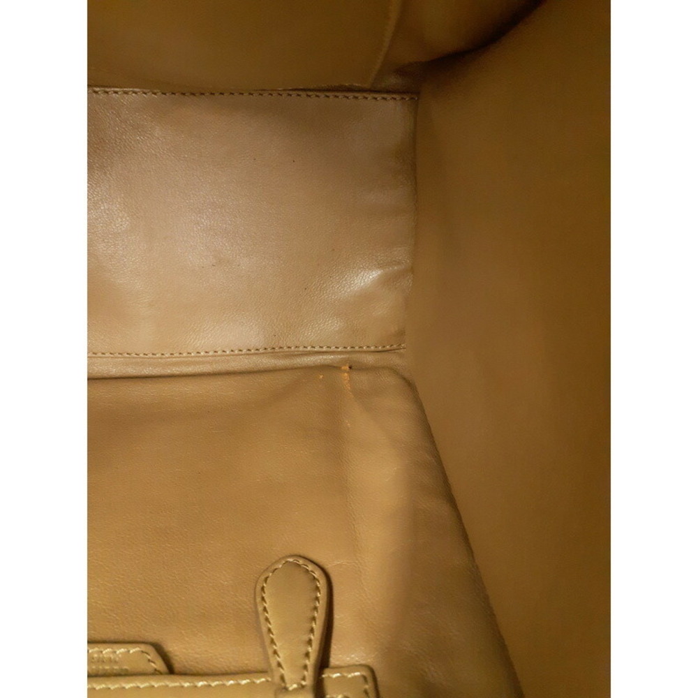 Celine Shopper Tote Shoulder Leather Calfskin Handbag - Picture 6 of 9